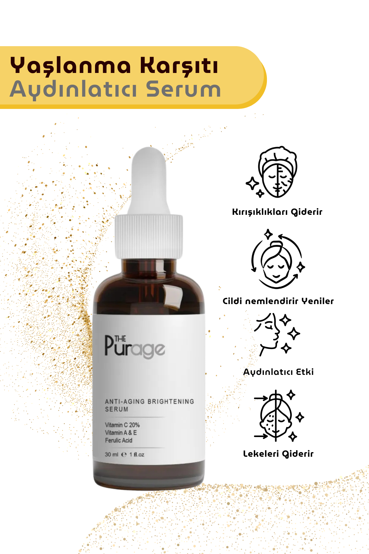 Anti-aging Brightening Yaşlanma Karşıtı Aydınlatıcı Serum