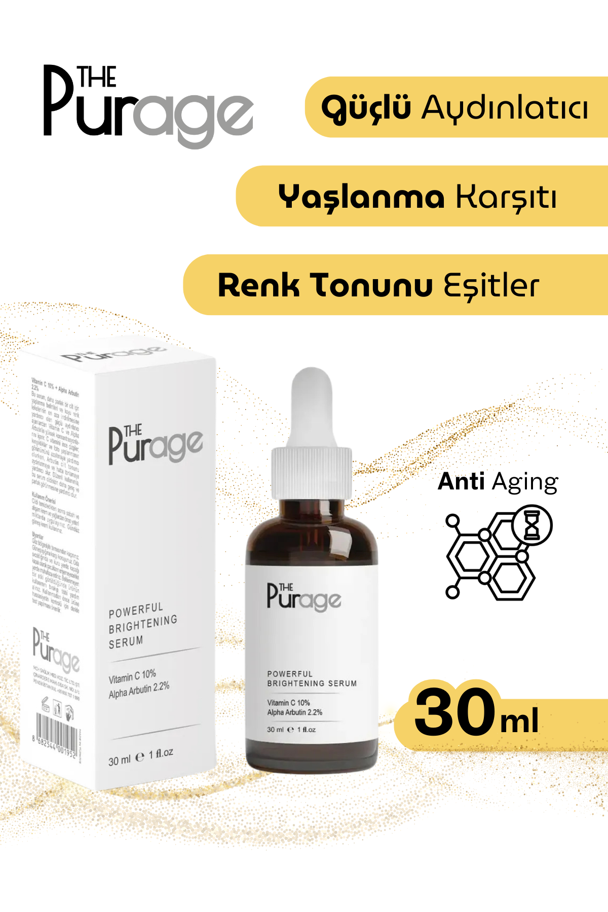 Powerful Brightening Güçlü Aydınlatıcı Anti Aging Serum