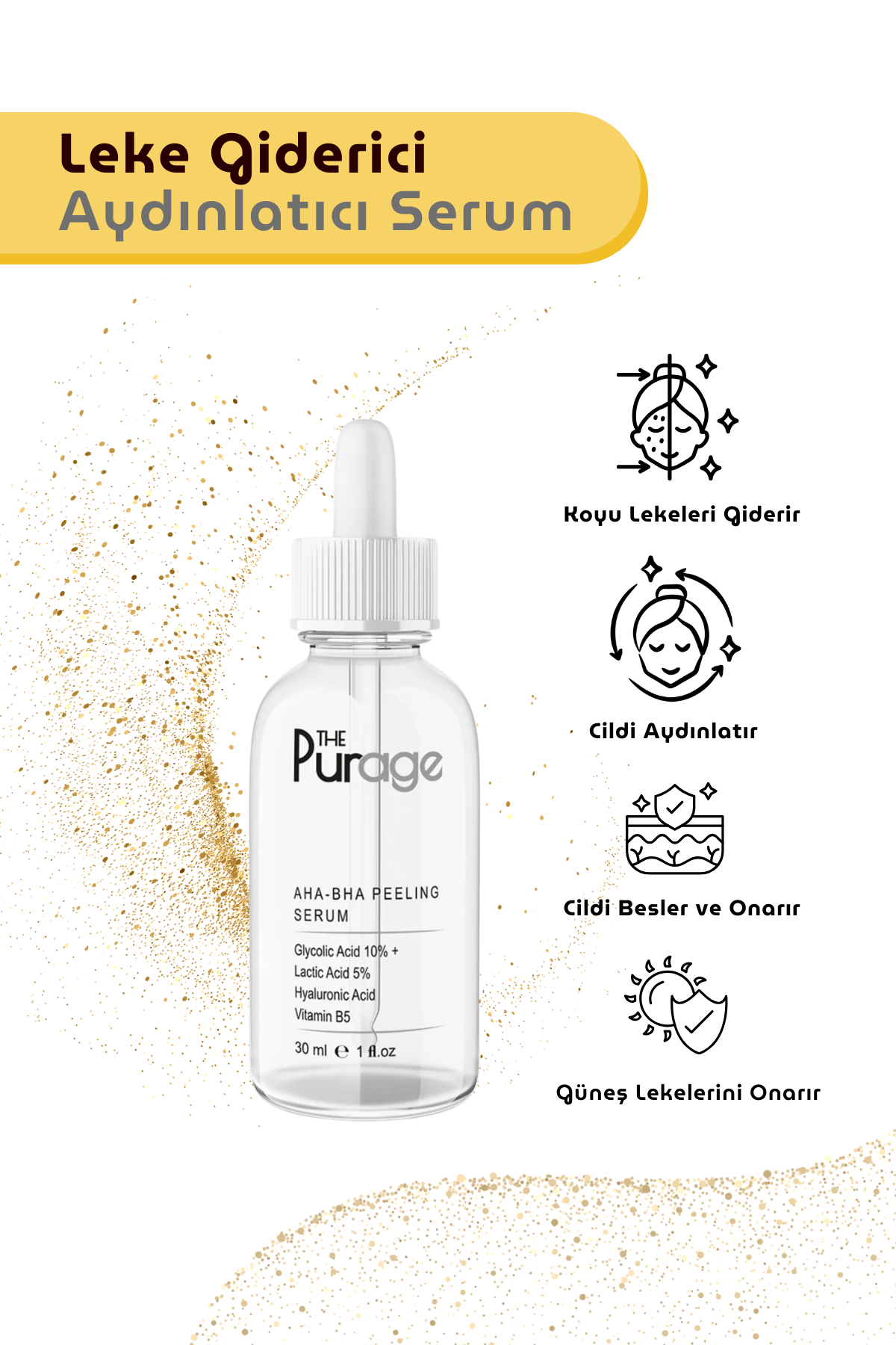 Aha-bha Peeling Leke Aydınlatıcı Serum