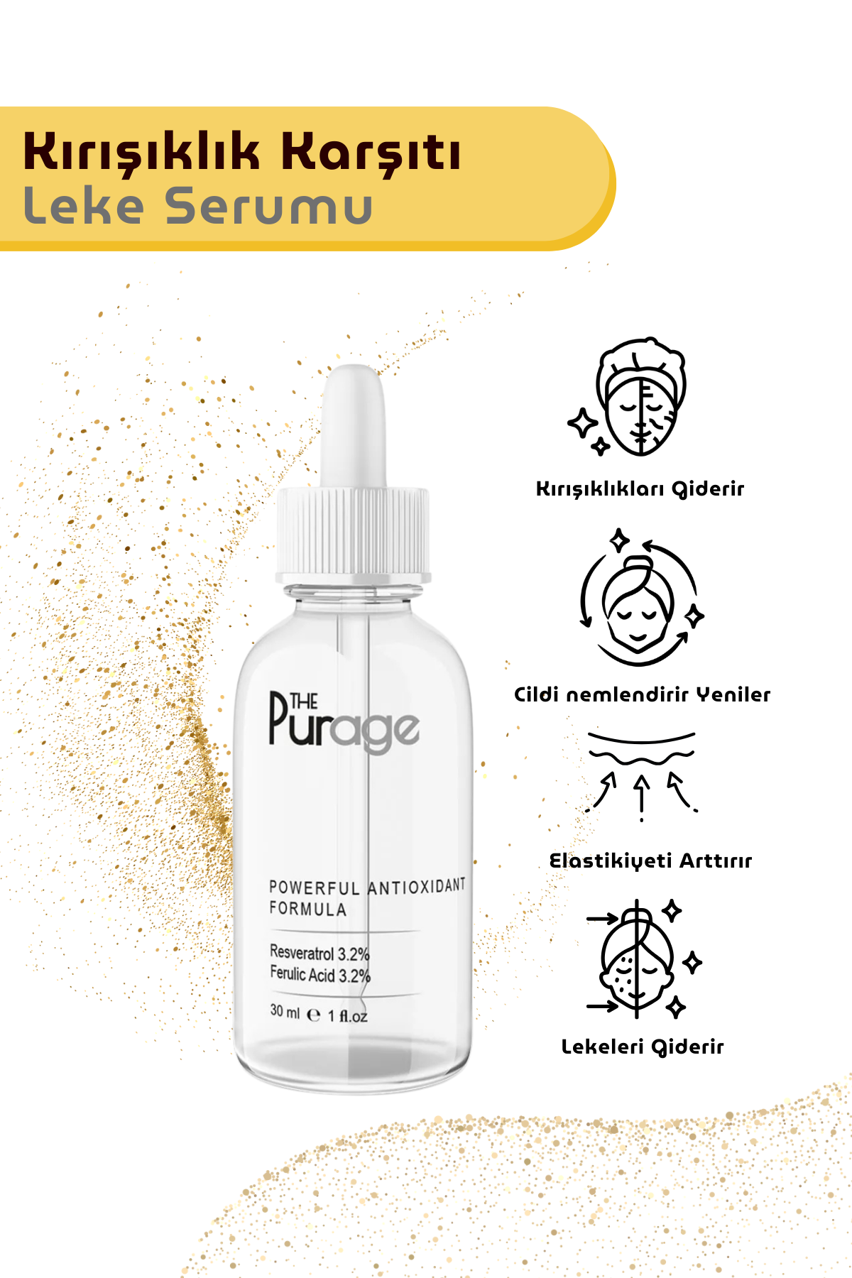 Powerful Antioxidant Kırışıklık Leke Serumu